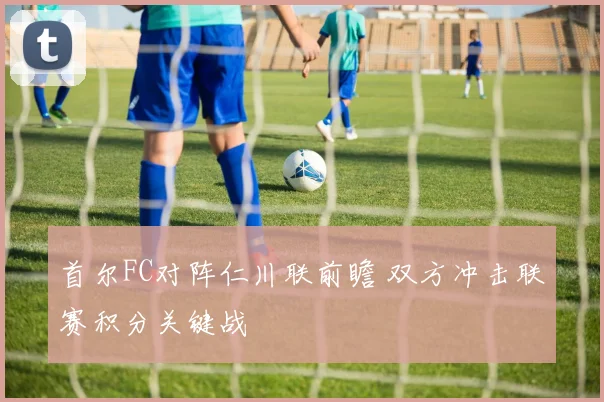 首尔FC对阵仁川联前瞻 双方冲击联赛积分关键战